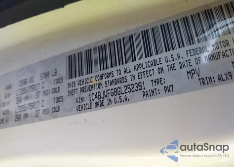 2016 Jeep Wrangler Unlimited Rubicon Hard Rock from USA, damaged, VIN 1C4BJWFG8GL252391